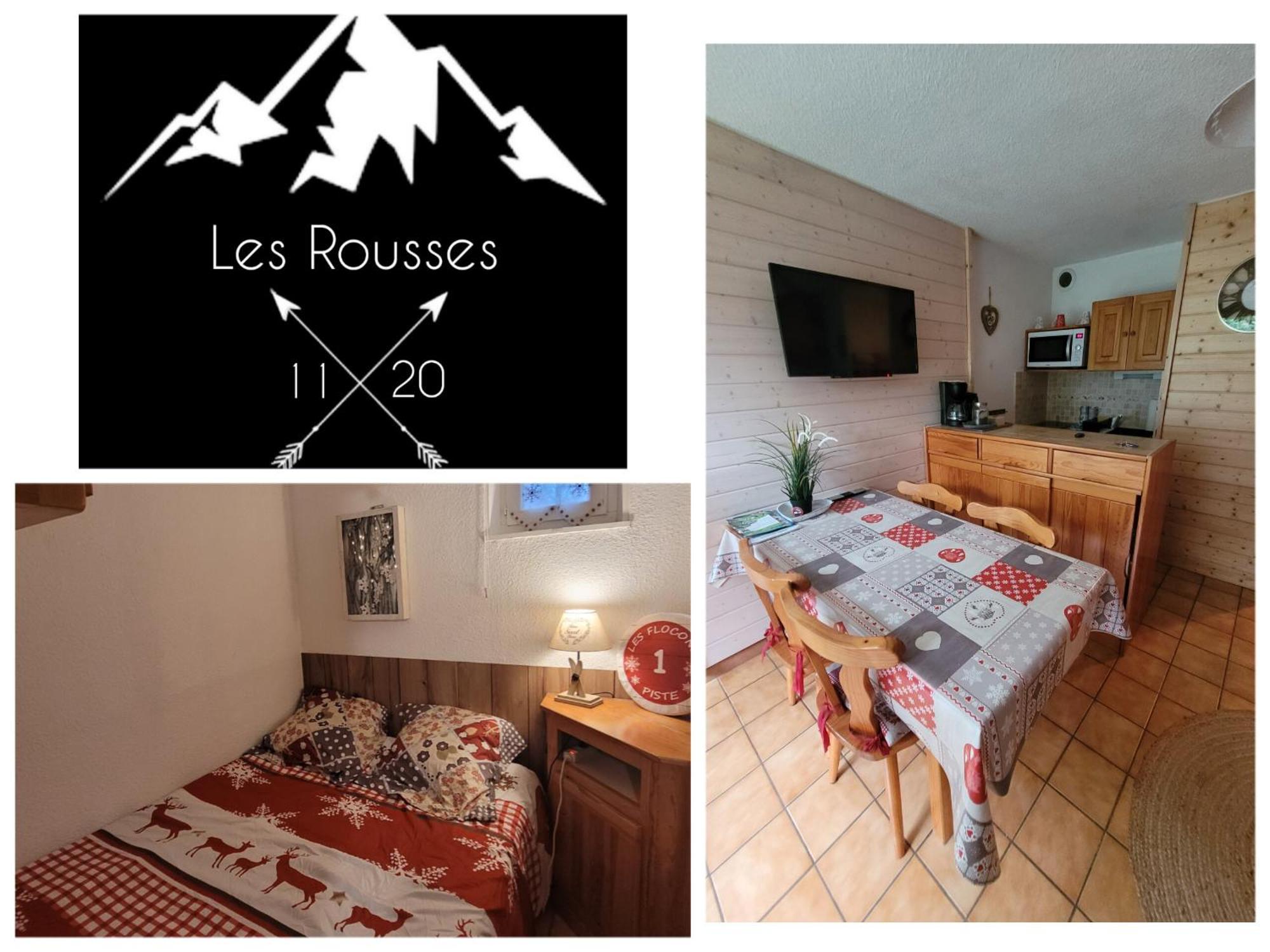 Appartement Le Flocon, Joli Petit Cocon 4 Pers En Rez De Jardin Draps Inclus Les Rousses Exterior foto